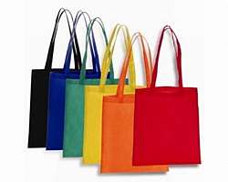 Sacola TNT metalizada personalizada Sacola TNT metalizada personalizada