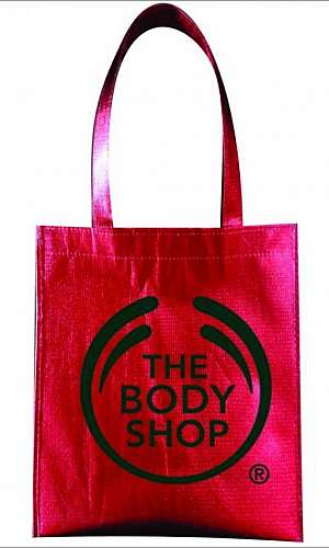 Sacola em TNT metalizado Sacola em TNT metalizado