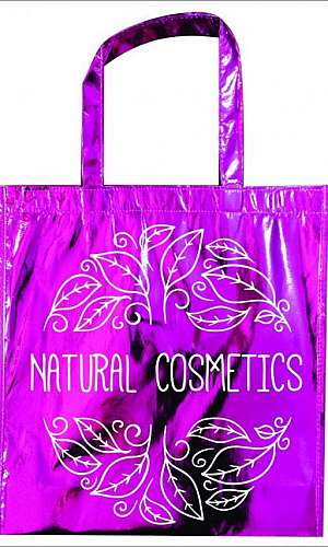 Sacola TNT metalizada personalizada Sacola TNT metalizada personalizada